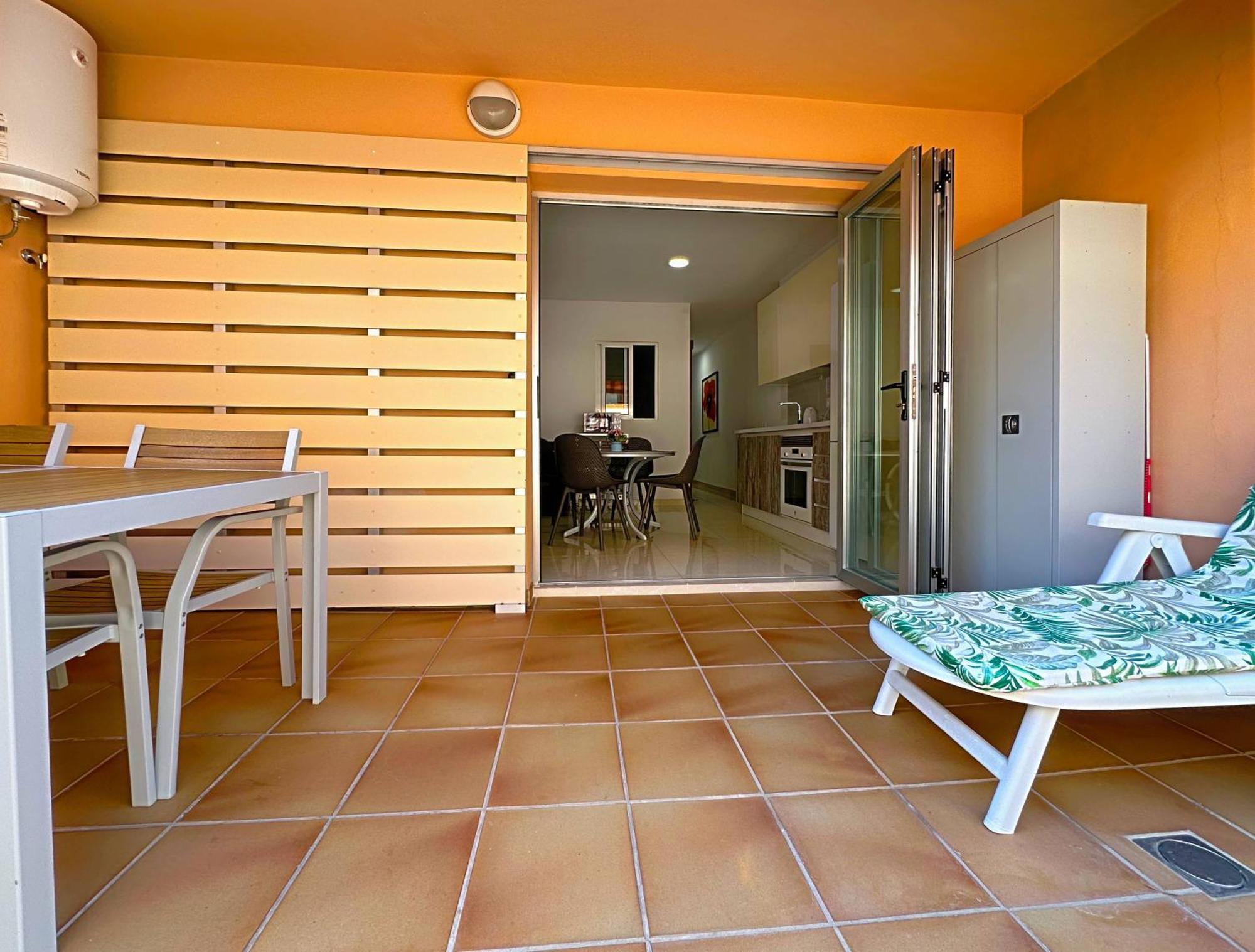 Los Cristianos Piscina Y Terraza Buitenkant foto